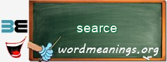 WordMeaning blackboard for searce